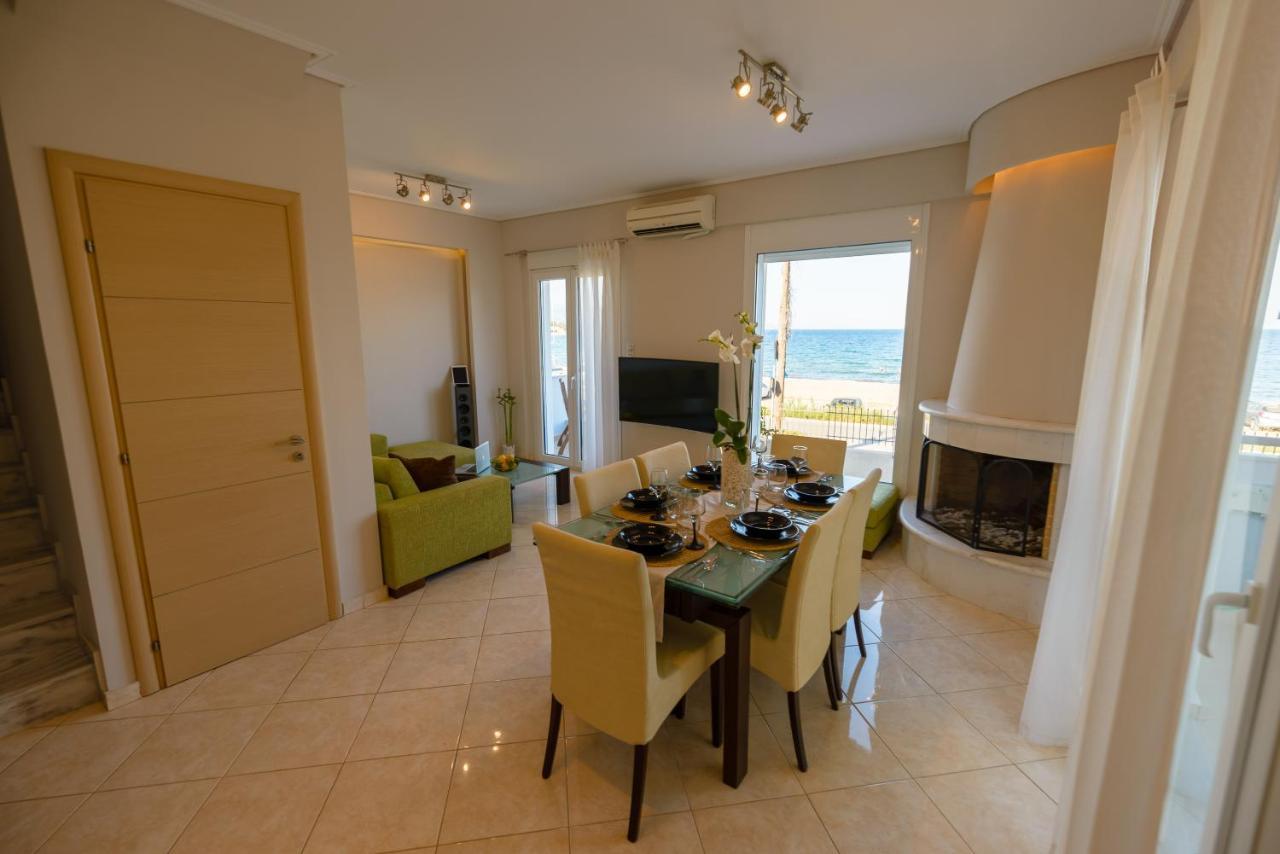Lemoni Luxury Residence In Front Of The Sea Kechries Exterior foto